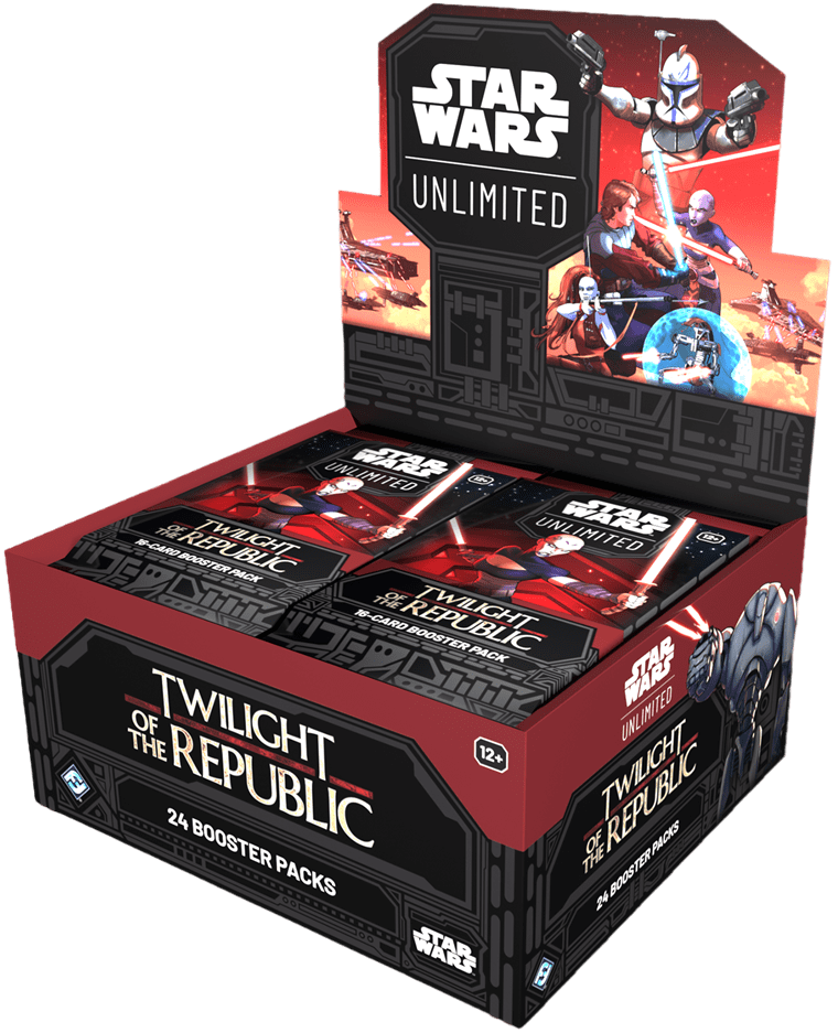 Star Wars Unlimited: Twilight of the Republic Booster Display Inglés