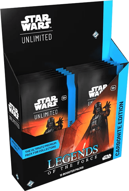 Star Wars Unlimited: Legends of the Force Carbonite Booster Display Inglés
