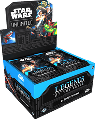 Star Wars Unlimited: Legends of the Force Booster Display Inglés