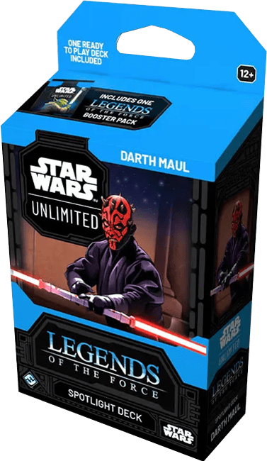 Deck Star Wars Unlimited: Legends of the Force (Darth Maul) Inglés