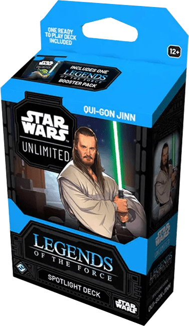 Deck Star Wars Unlimited: Legends of the Force (Qui-Gon Jinn) Inglés