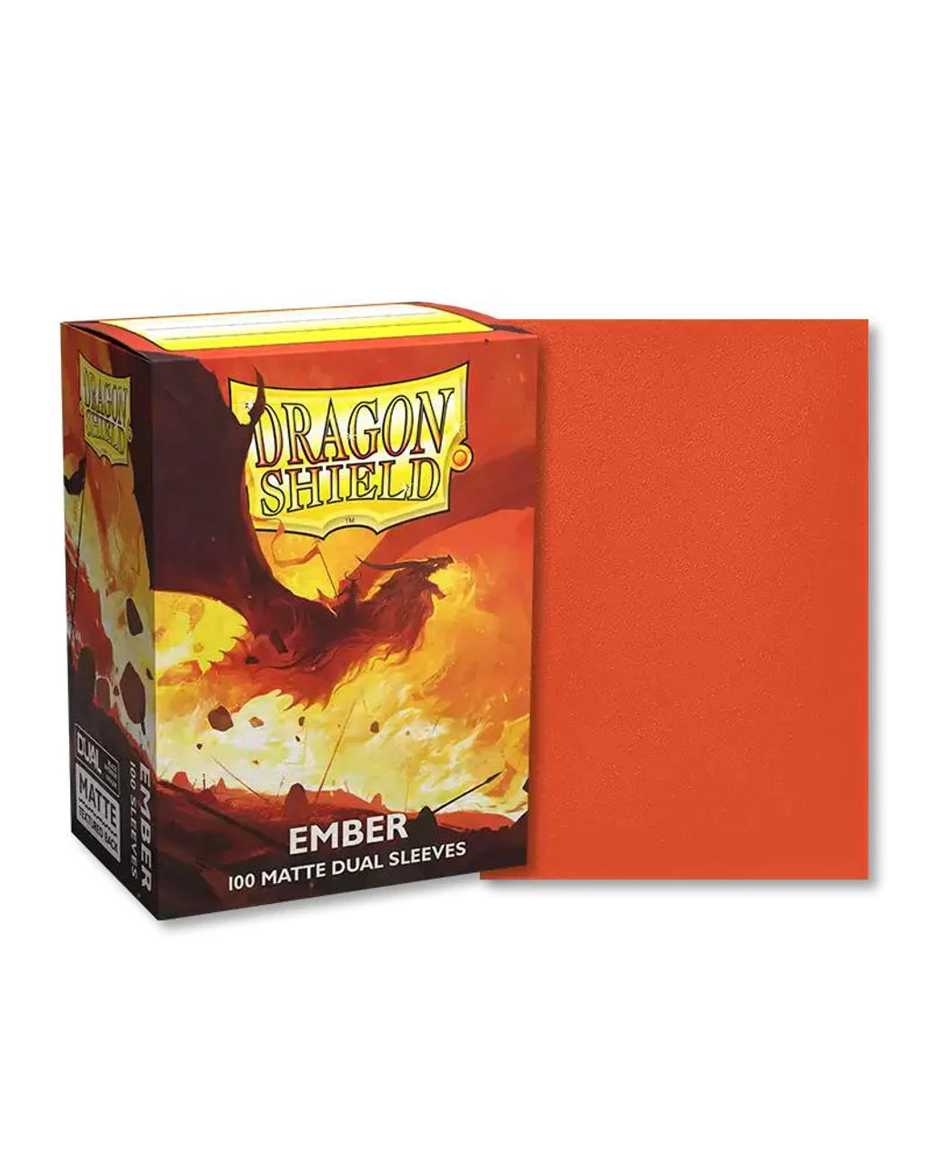 Dragon Shield Ember Dual Matte (100)