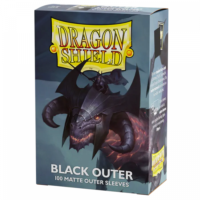 Dragon Shield Outer Sleeves - Black (x100)