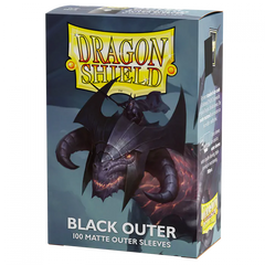Dragon Shield Outer Sleeves - Black (x100)