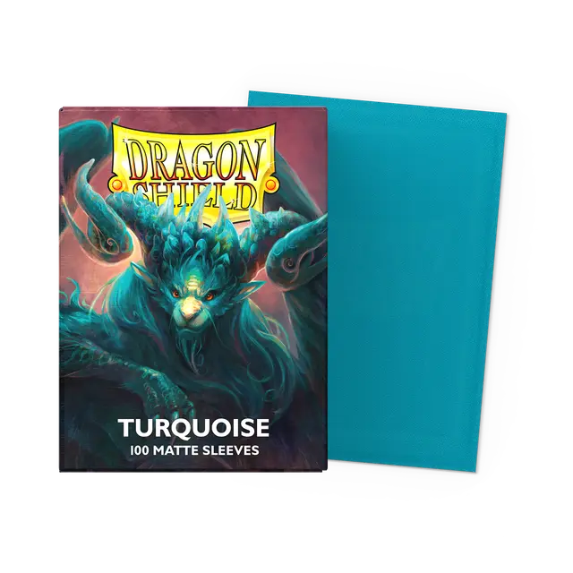 Dragon Shield Turquoise Matte (100)