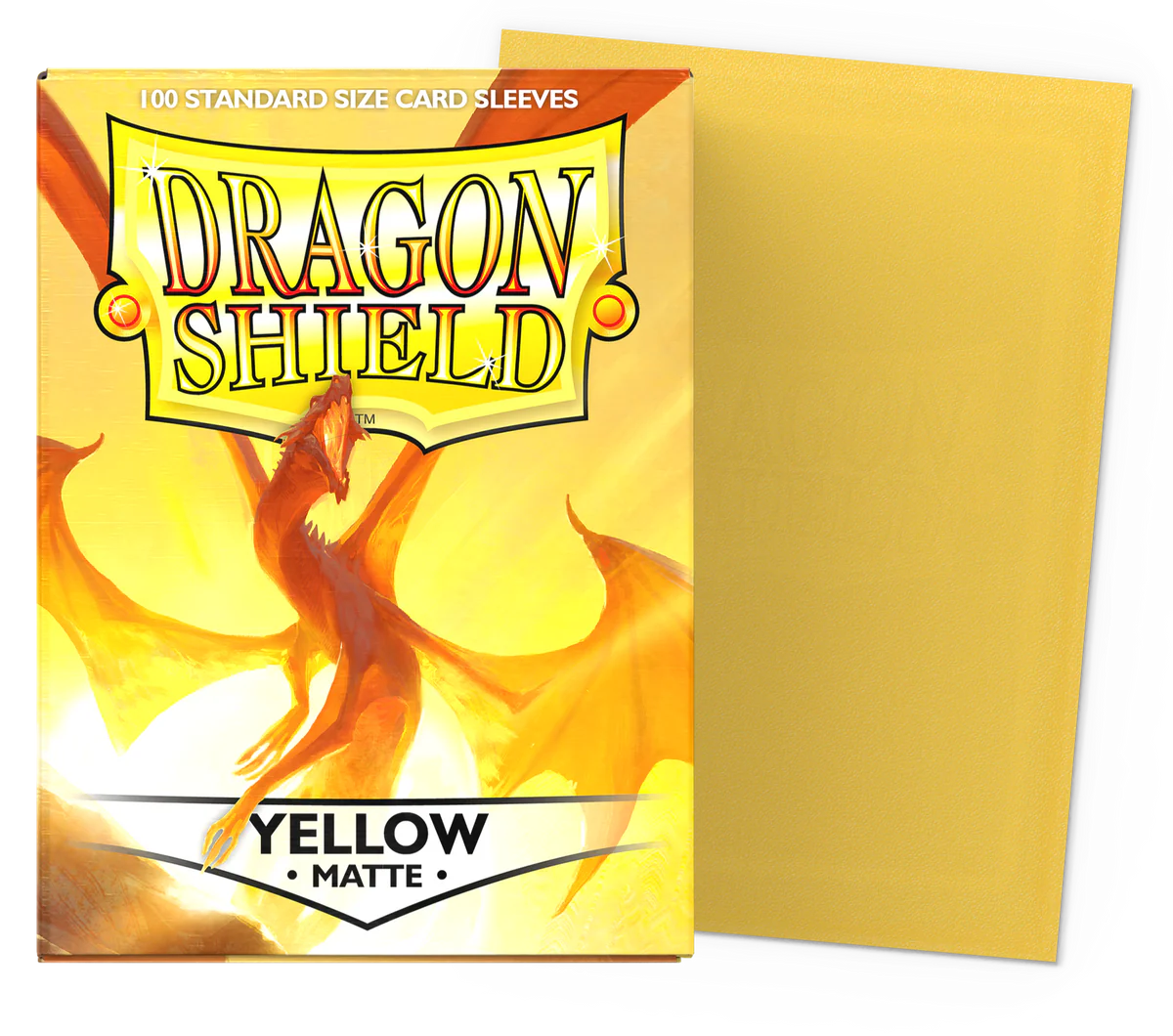 Dragon Shield Yellow Matte (100)