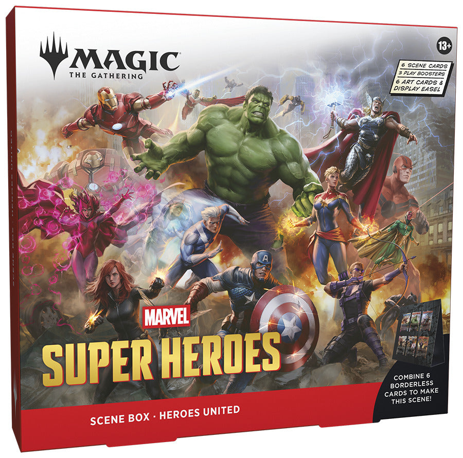(Preventa 26/06/26) Marvel Super Heroes - Scene Box Heroes United