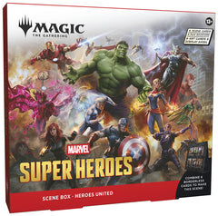 (Preventa 26/06/26) Marvel Super Heroes - Scene Box Heroes United