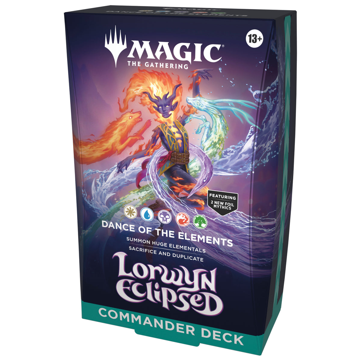 (Preventa) MTG Lorwyn Eclipsed - Commander Deck Dance of the Elements Inglés