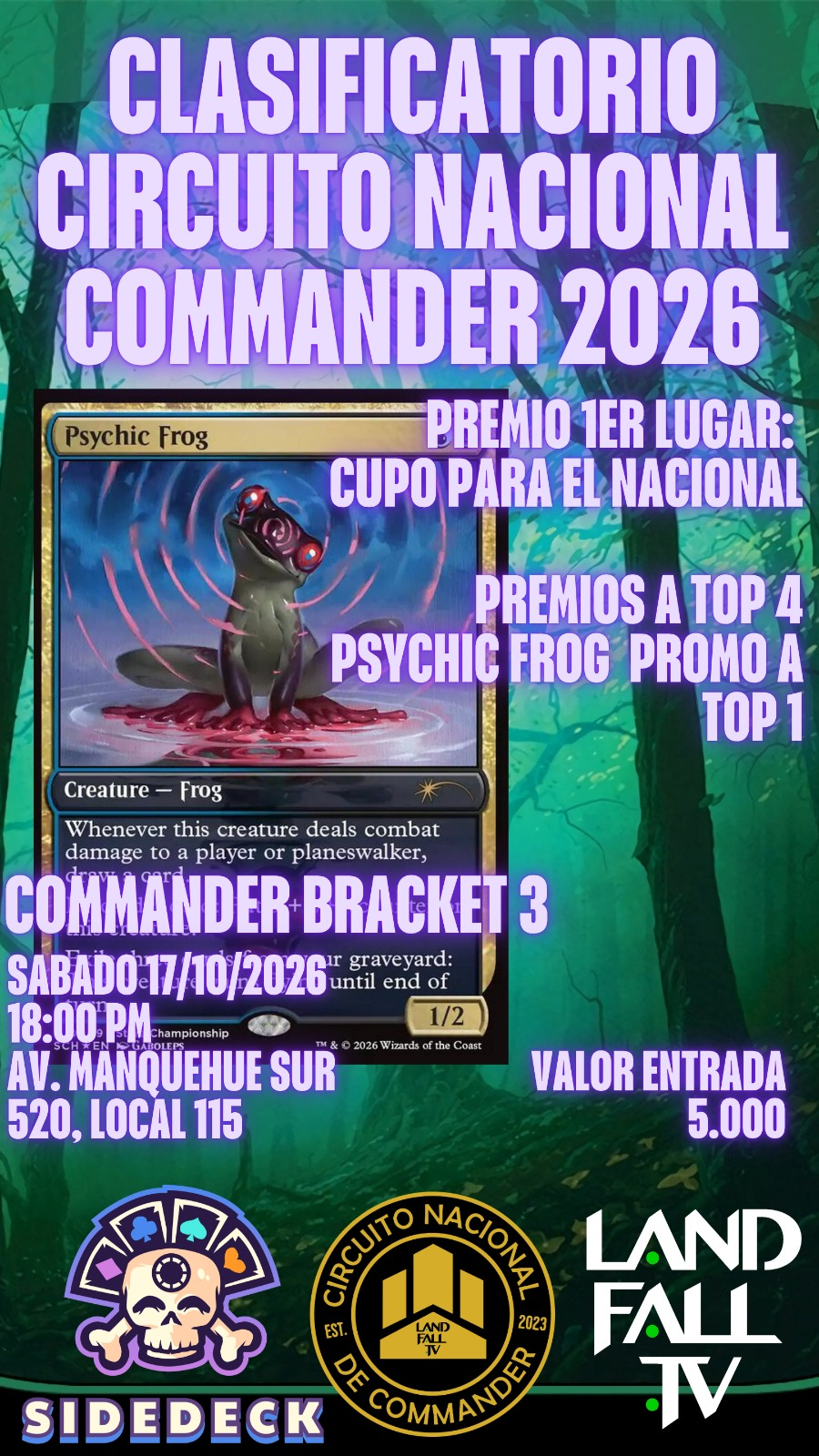 Torneo Clasificatorio Circuito Nacional de Commander 17 de Octubre