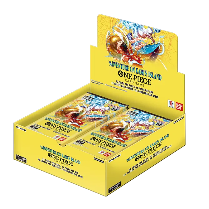 One Piece TCG: Adventure on Kami’s Island Booster Box OP15-EB04 + Dash Pack