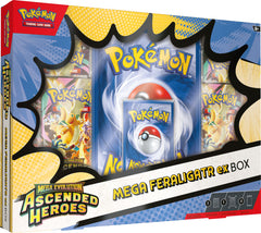 (Preventa 24/04/2026) Ascended Heroes Mega ex Box Mega Feraligatr Inglés