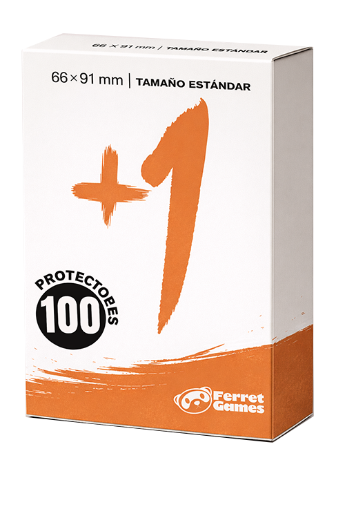 Protectores Ferret Games + 1 Estandar Naranja