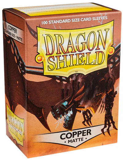 Dragon Shield Matte Copper (x100)