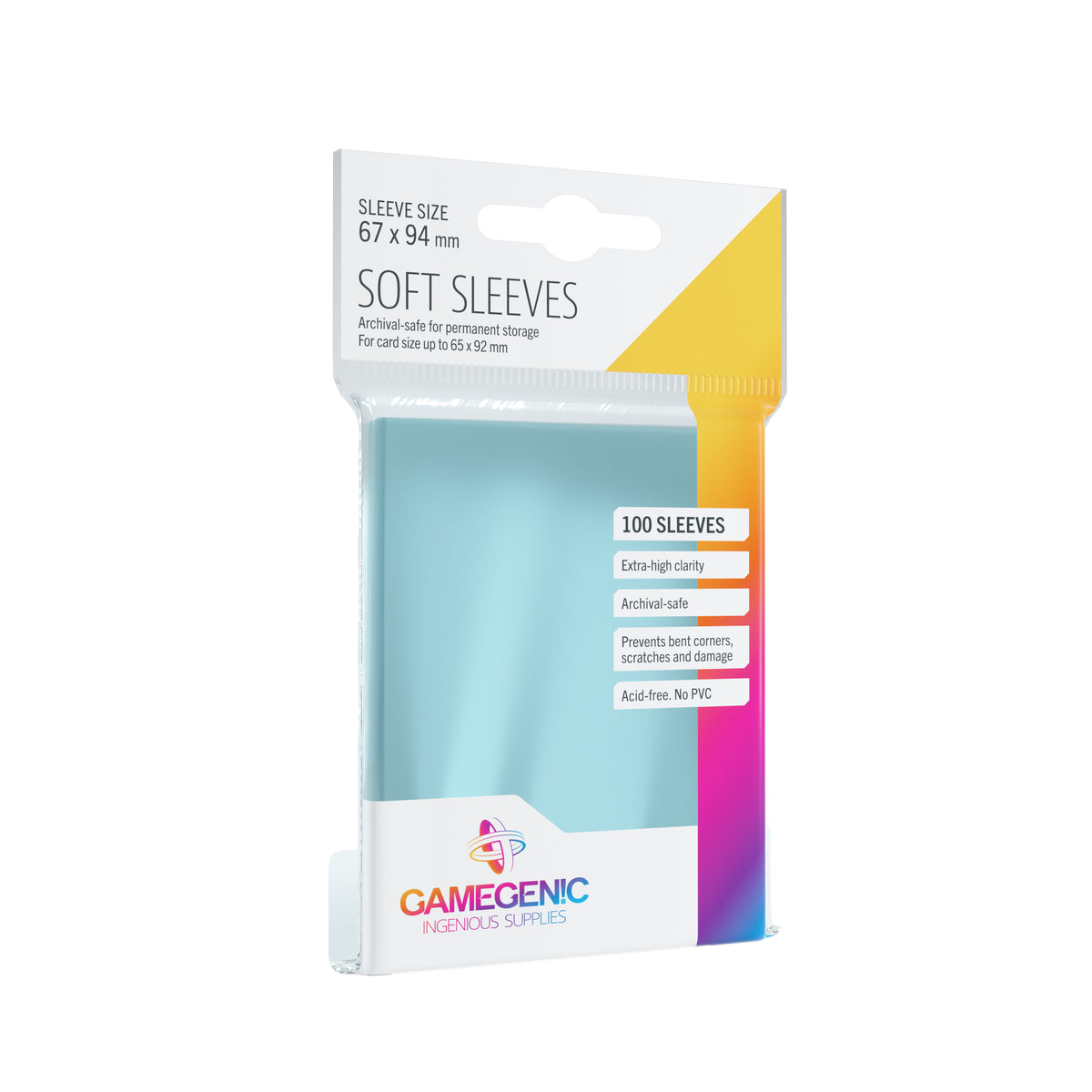 GG BGG SLEEVES SOFT SLEEVES (100)