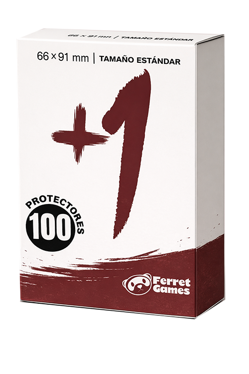 Protectores Ferret Games + 1 Estandar Rojo