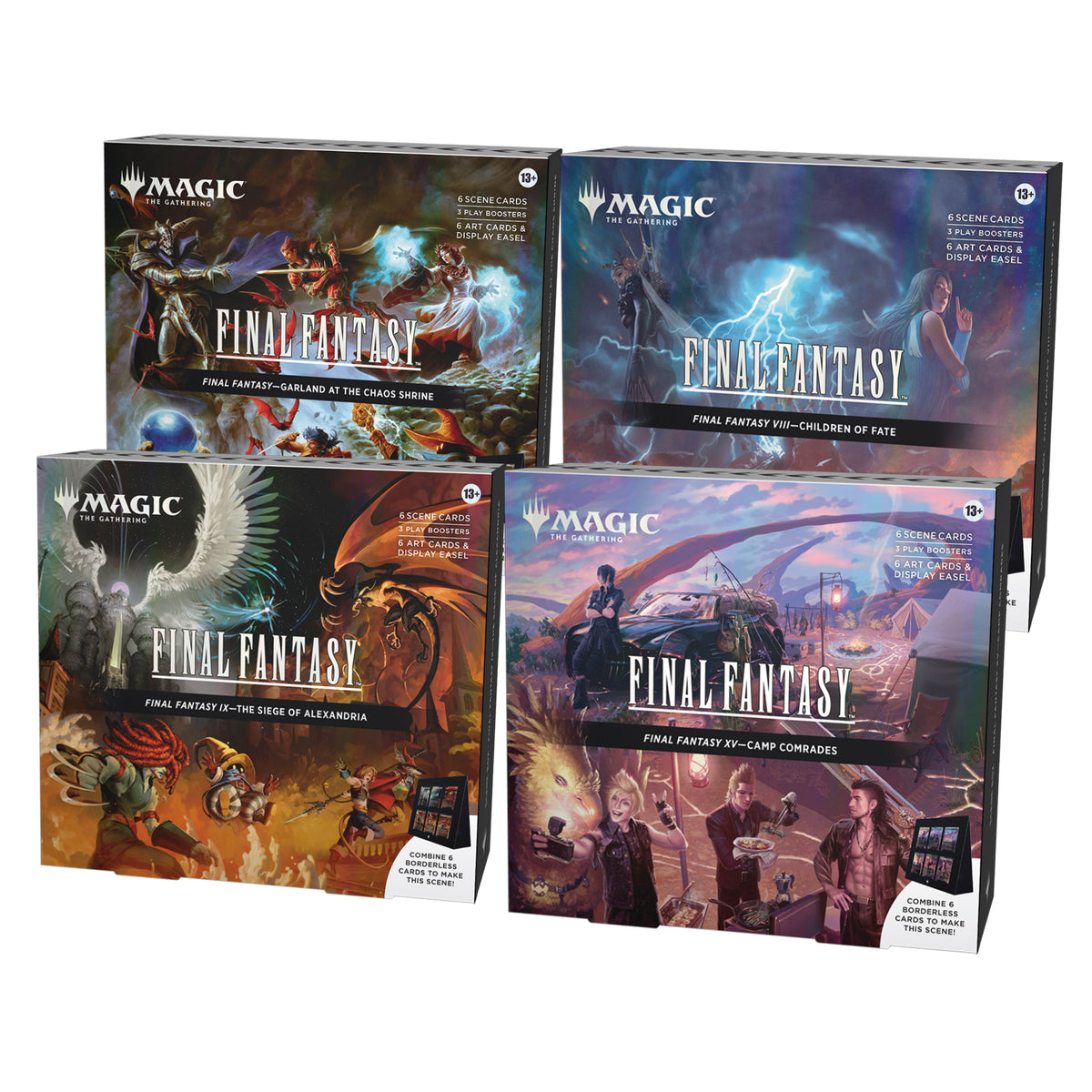 (Preventa 2) MTG FINAL FANTASY - Kit 4 Scene Box Inglés
