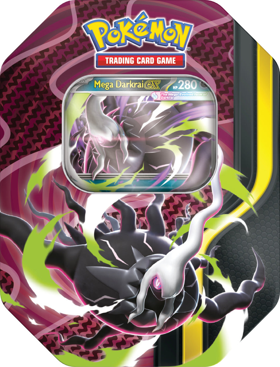 (Preventa 1 - 28 Agosto) Mega Forces Tin Mega-Darkrai ex Inglés
