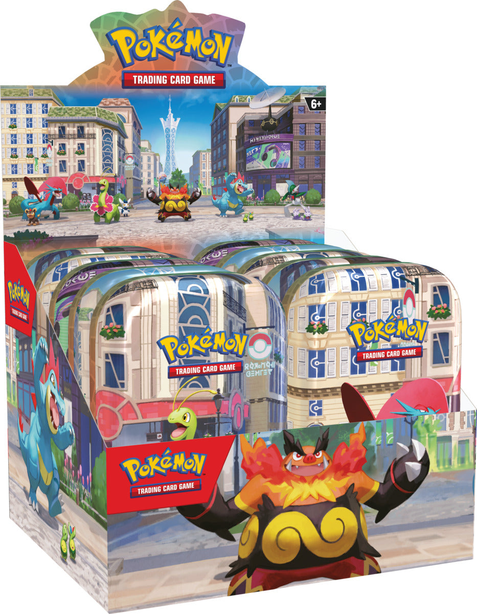 (Preventa 05/06/26) Display Sellado Luminose City Mini Tin Español