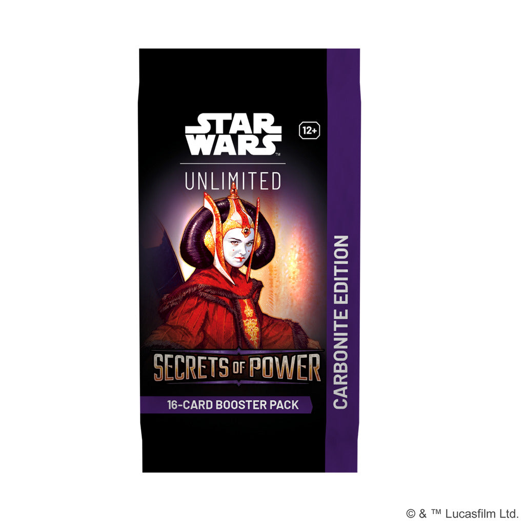 (Preventa) Star Wars Unlimited - Secrets of Power Carbonite Booster Display Inglés